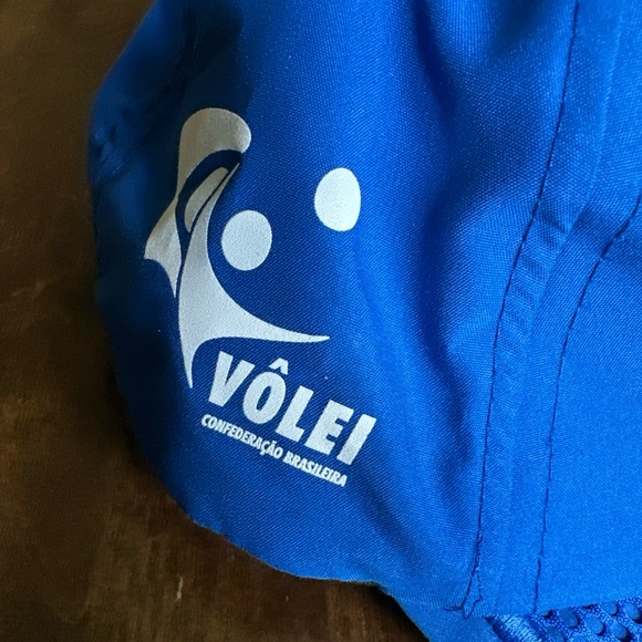 Brazil Volleyball‎ Hat Olympics Volei Volleyball Blue Unisex Olympikus Brasil - Picture 4 of 8